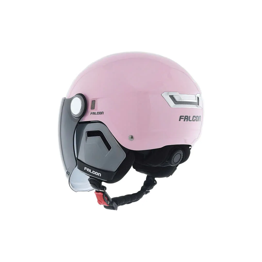 Nón Bảo Hiểm POC Falcon F17 Màu Hồng (Chuẩn Xe Máy)