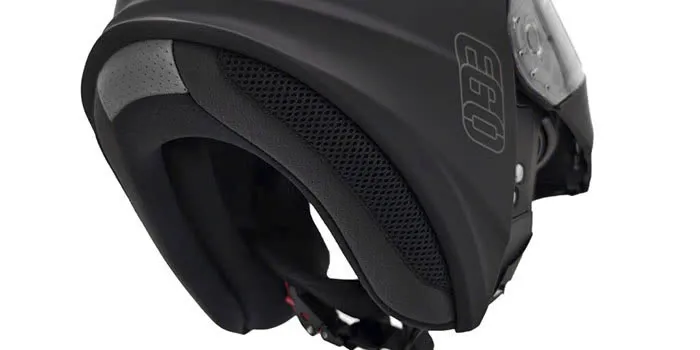 Mũ Bảo Hiểm Lật Hàm 2 kính EGO E91 Trắng Bóng