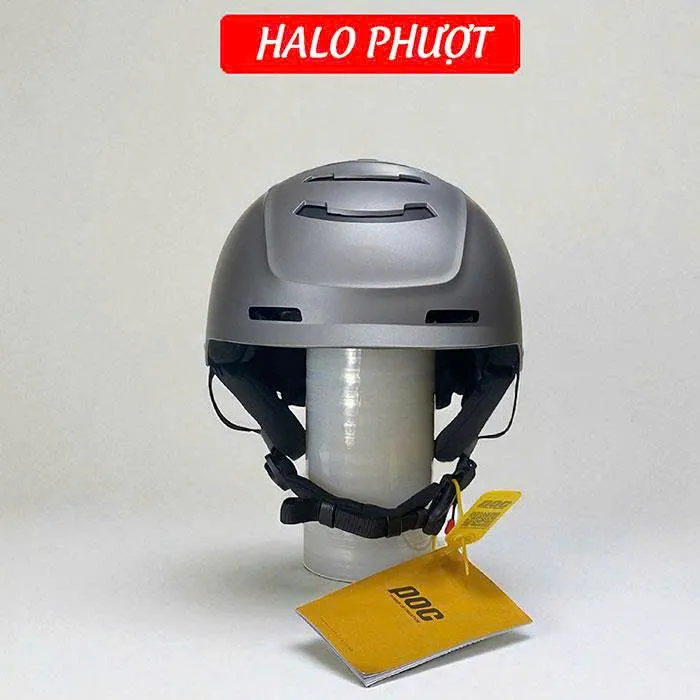 Mũ Bảo Hiểm POC P10 Xám Titanium Nhám (Chuẩn xe máy)