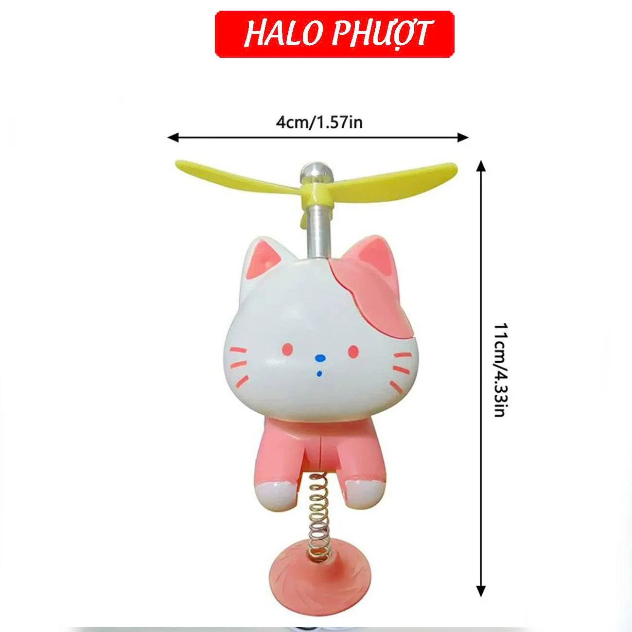 Mèo Lò Xo Trang Trí Nón Bảo Hiểm